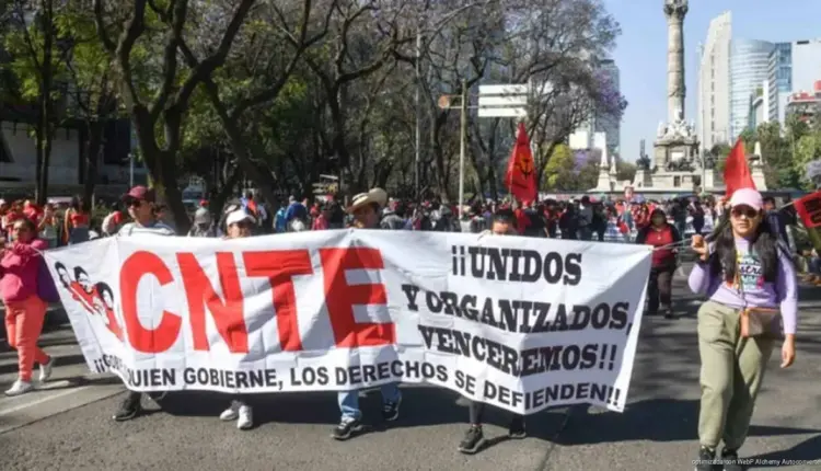 CNTE amenaza con paro nacional en pleno Mundial de Futbol