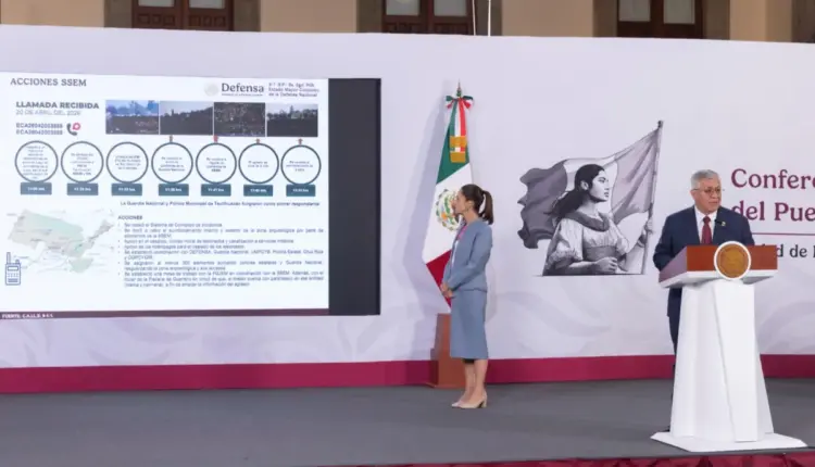 Sheinbaum destaca rápida acción de Guardia Nacional tras ataque armado en Teotihuacán