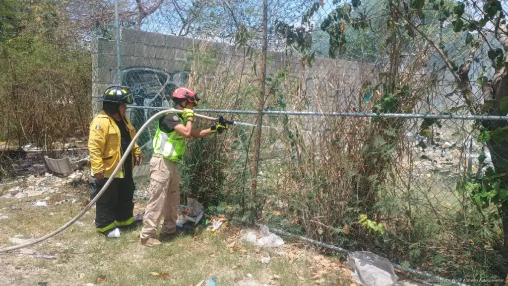 Playa del Carmen intensifica alerta por incendios tras control de dos siniestros sin víctimas