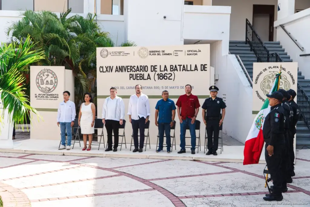 Gobierno de Estefanía Mercado destaca la defensa de la soberanía nacional en el 164 aniversario de la Batalla de Puebla