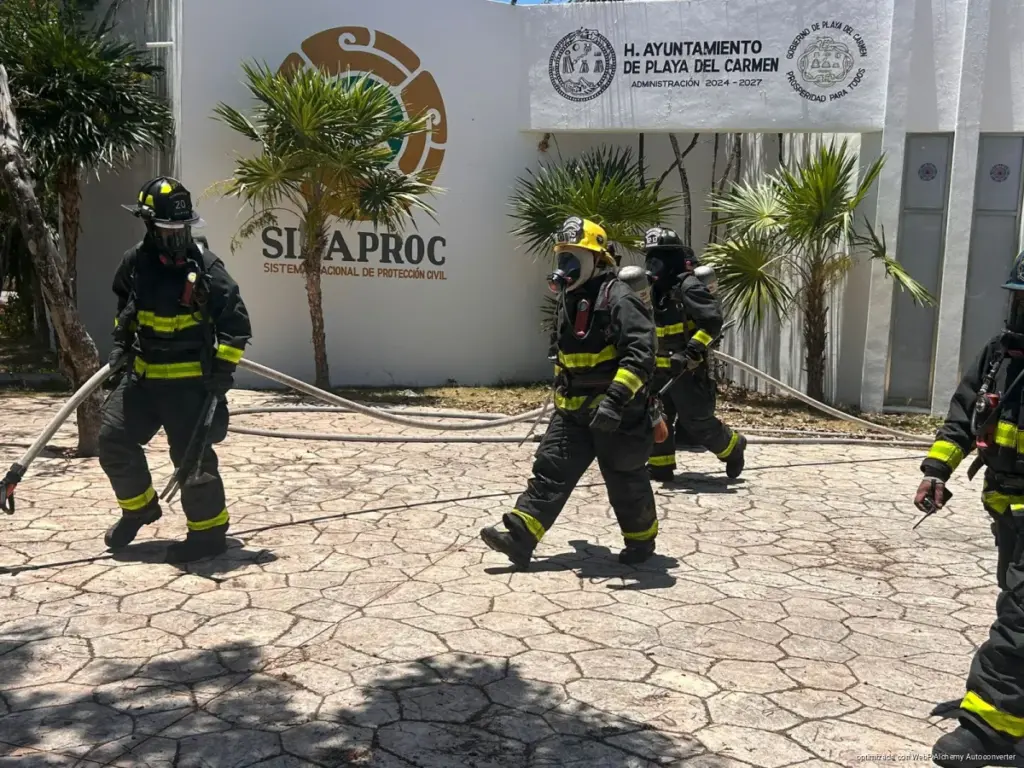 Playa del Carmen fortalece cultura preventiva con simulacro nacional 2026
