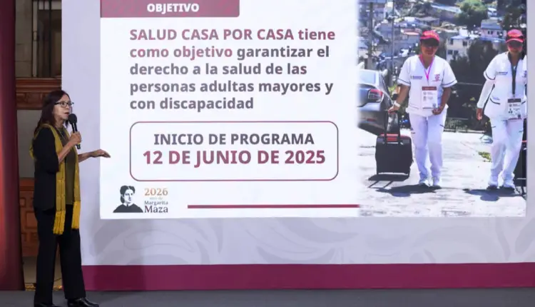 Salud Casa por Casa supera 18 millones de visitas médicas a adultos mayores