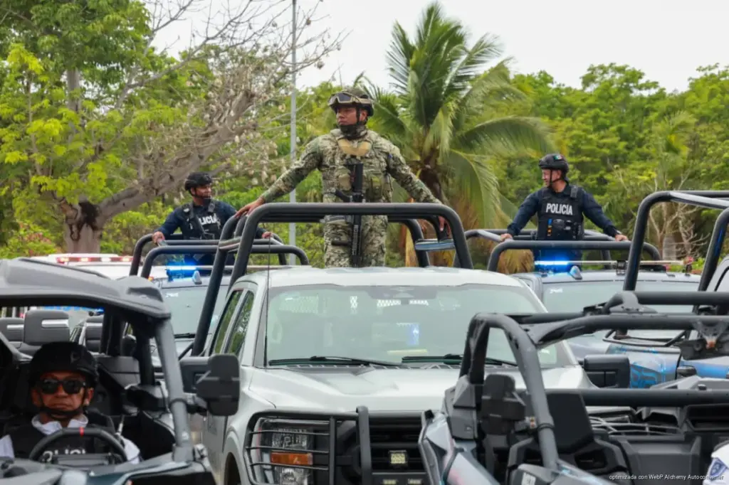 Playa del Carmen despliega operativo especial con más de mil 300 elementos para la temporada mundialista