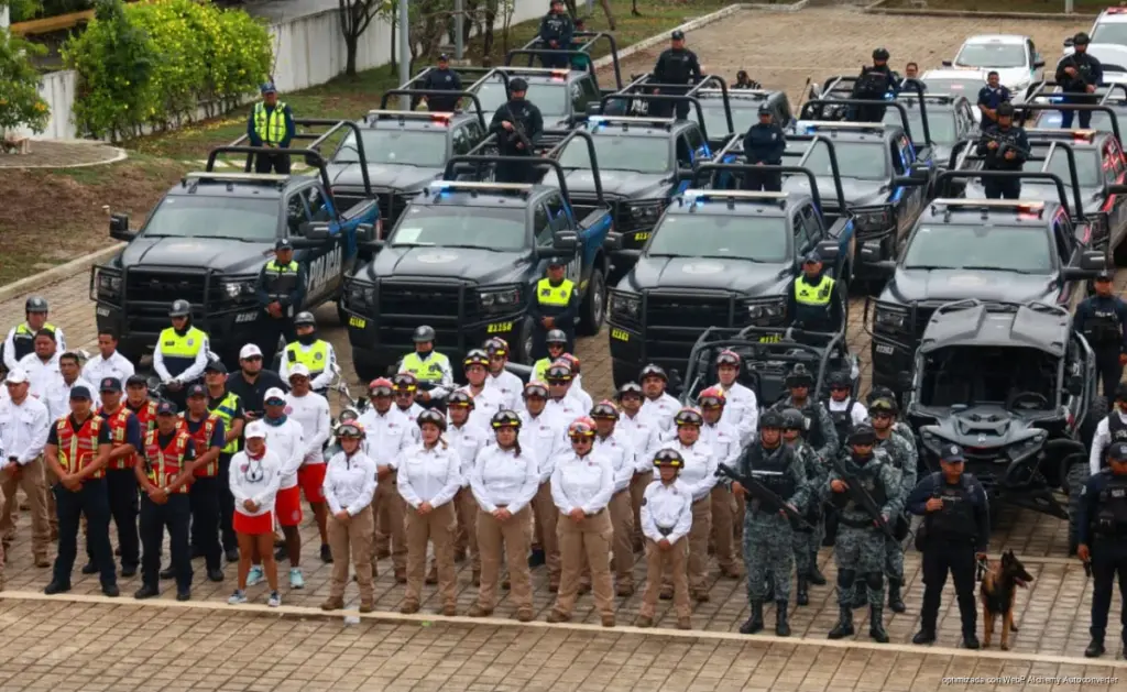 Playa del Carmen despliega operativo especial con más de mil 300 elementos para la temporada mundialista