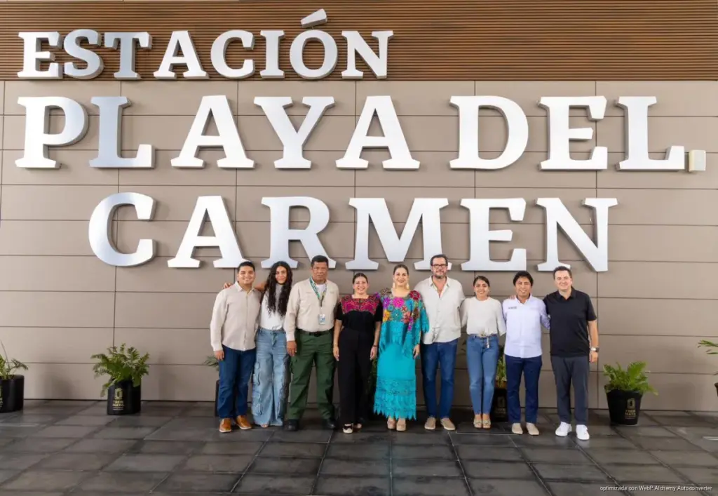 Se abre tienda “Hecho en Playa” en estación del Tren Maya para impulsar la economía local
