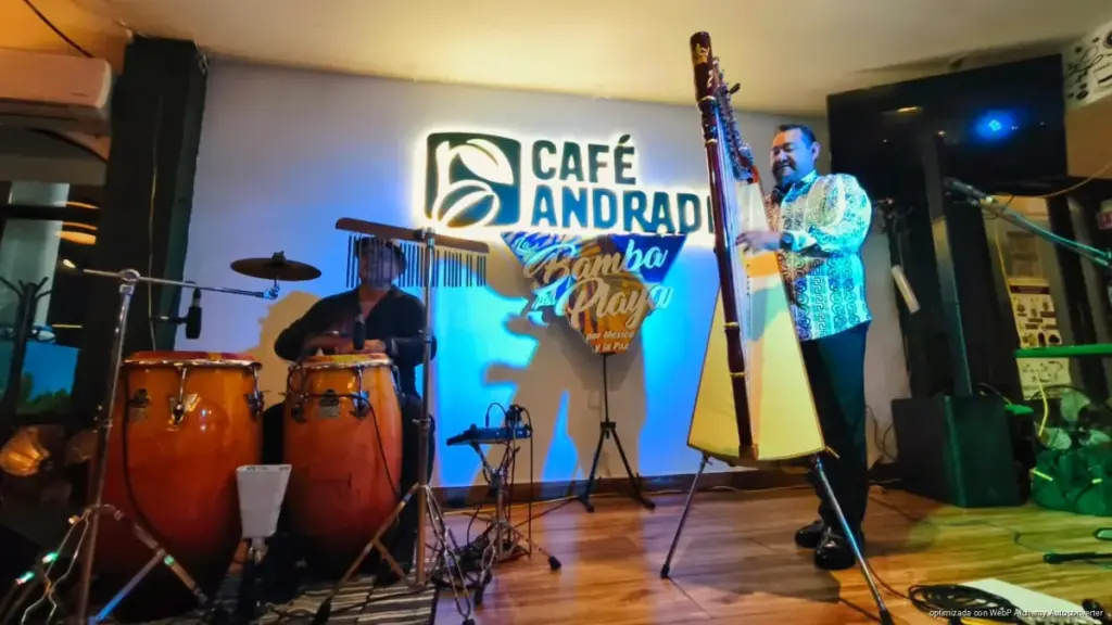 El arpa internacional conquista Ecos de La BAMBA por Playa