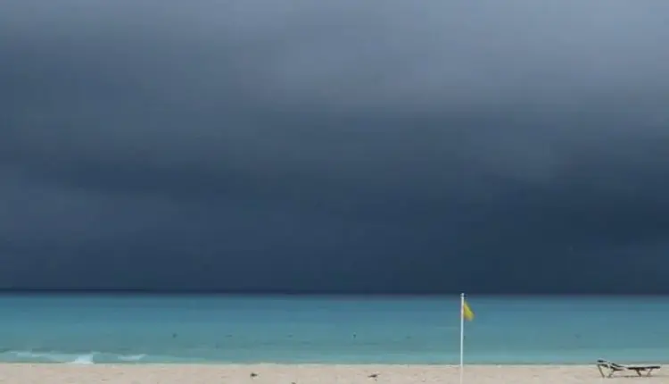 Quintana Roo bajo temporal de lluvias por canal de baja presión y humedad del Caribe