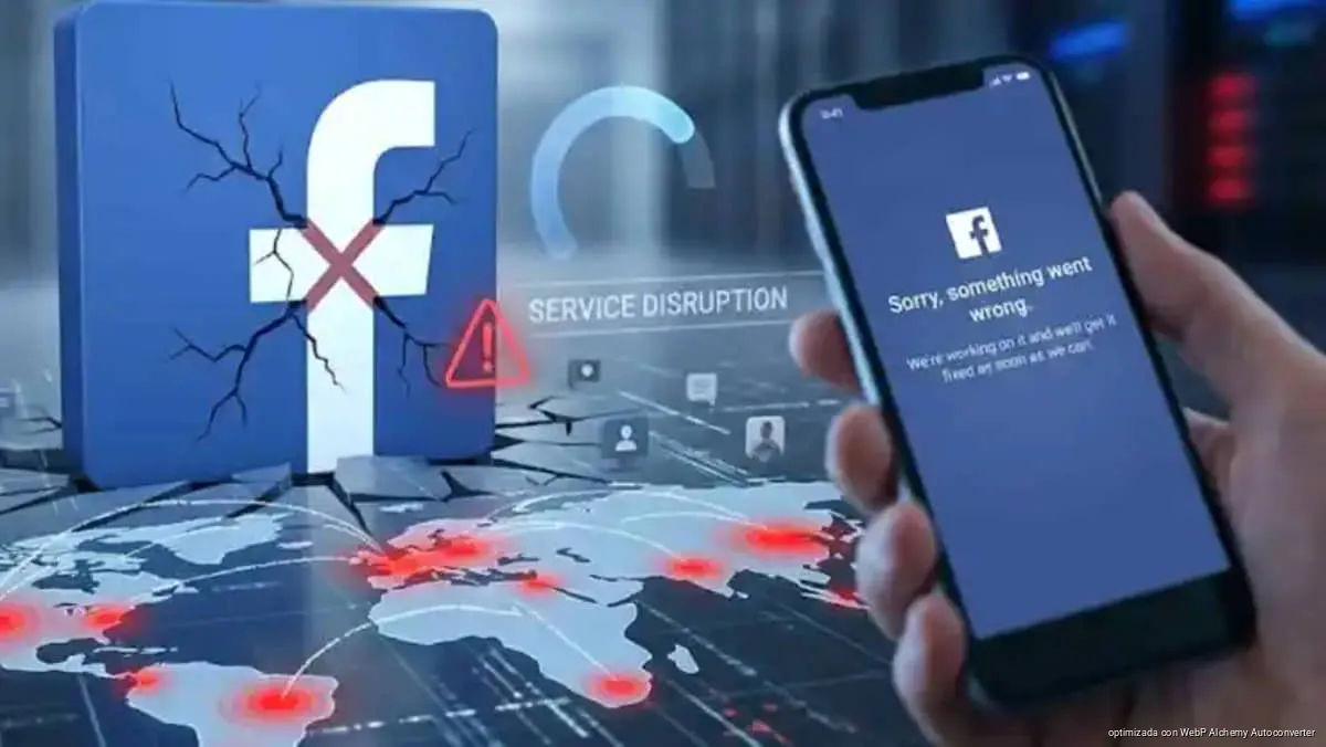Meta registra fallas globales en Facebook e Instagram; usuarios reportan cierres de sesión y errores de acceso