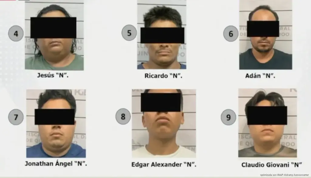 Desarticulan en Playa del Carmen célula criminal ligada a ataques contra bares y dos homicidios