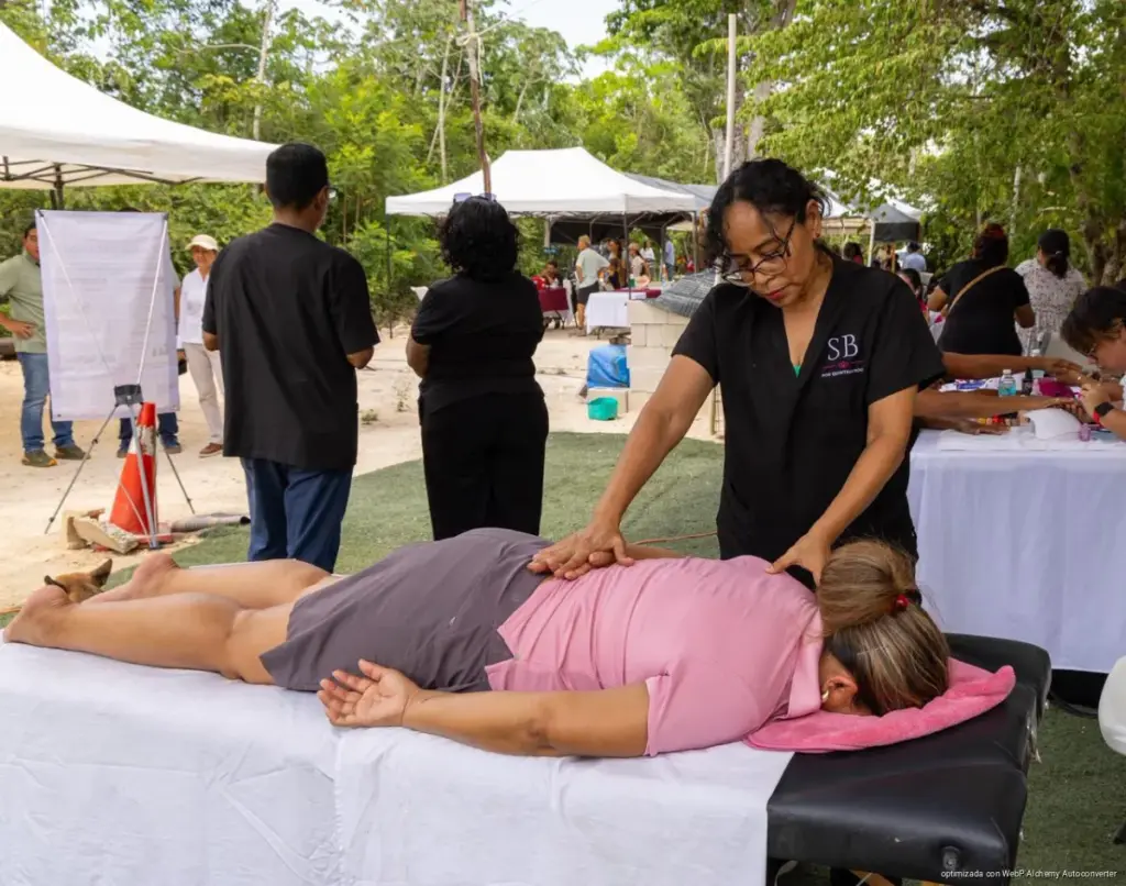 Estefanía Mercado llega a Los Pájaros con actas gratuitas y servicios médicos