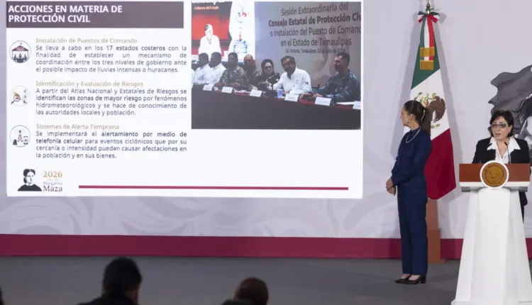 Gobierno activa alerta por huracanes ante llegada de El Niño y refuerza prevención en México