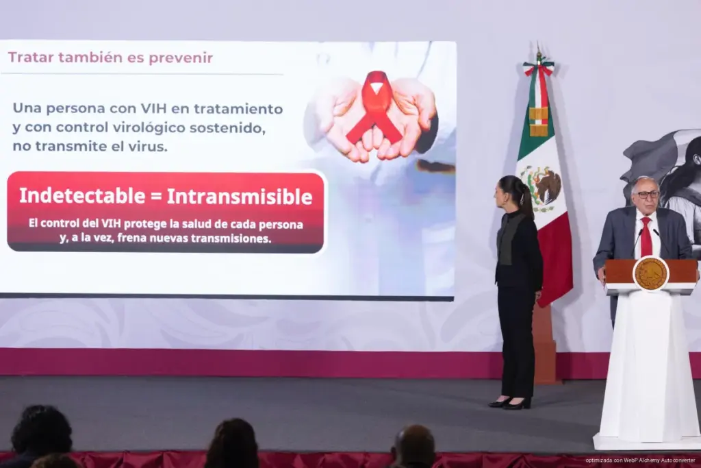 México logra metas de control de VIH y traza la ruta para eliminar el virus en 2030