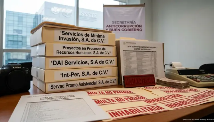 Empresas sancionadas por corrupción deben más de 2 mil millones al Gobierno
