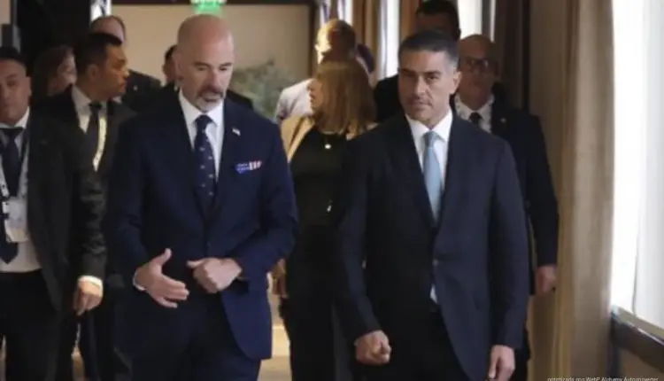 Harfuch defiende en Argentina la estrategia de seguridad y pide mayor cooperación contra el crimen organizado