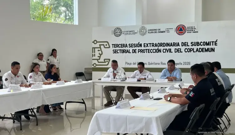 Protección Civil fortalece participación ciudadana para prevenir riesgos en Playa del Carmen