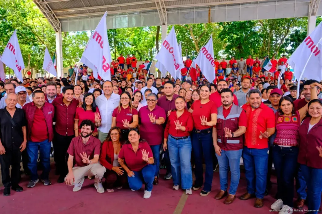 Estefanía Mercado llama a la unidad de Morena en Playa del Carmen y pide fortalecer la organización territorial ante la desinformación.