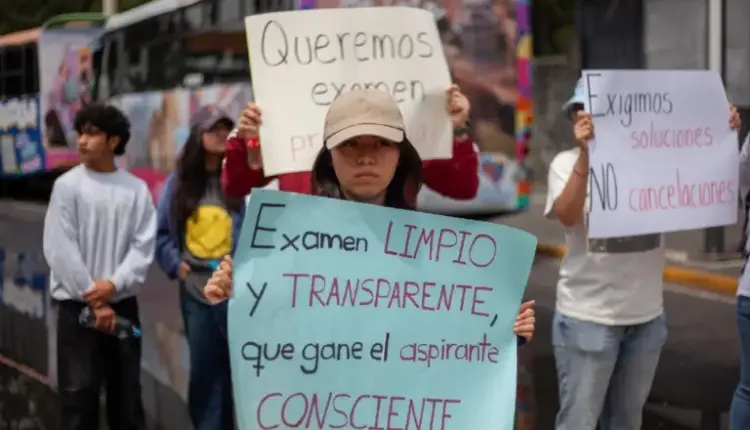 Aspirantes de la UNAM presentan amparos por cancelación del examen de ingreso