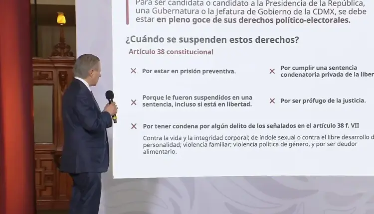 Morena fija reglas para candidatos bajo investigación y Zaldívar marca los límites legales