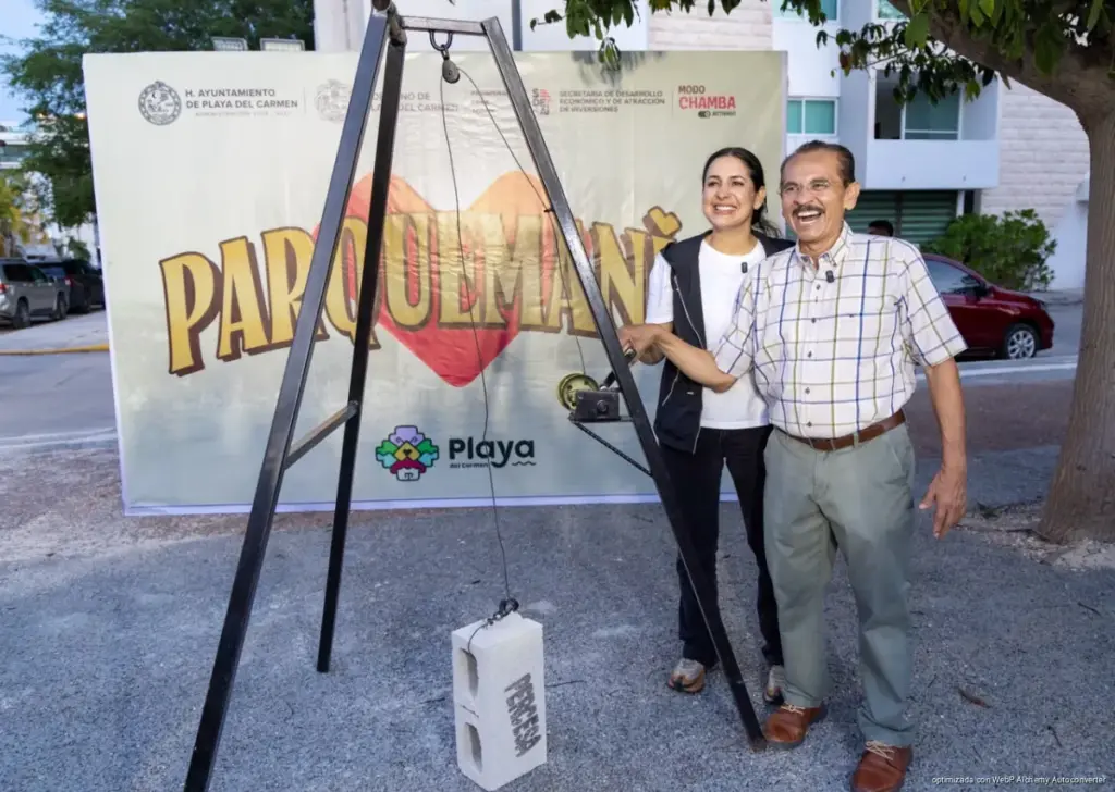 Parquemanía arranca en Playa del Carmen con la recuperación de espacios públicos