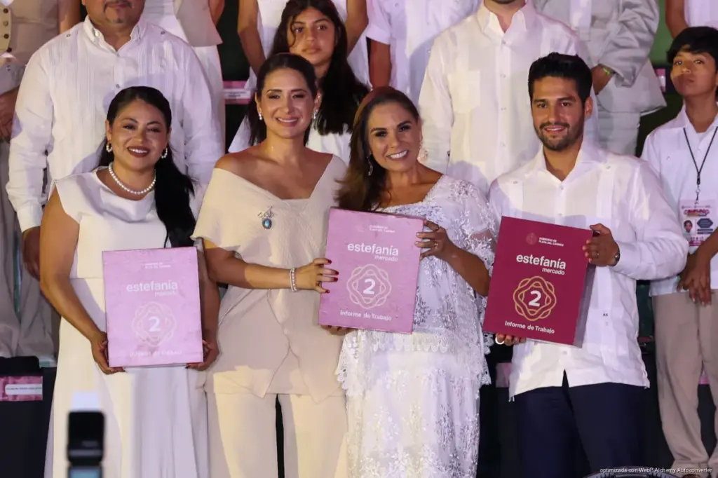 Segundo Informe de Estefanía Mercado perfila continuidad política y nuevos proyectos para Playa del Carmen