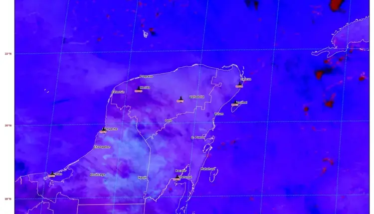 Quintana Roo tendrá calor de hasta 40 grados y lluvias fuertes este martes