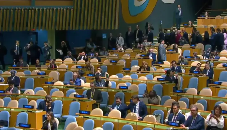 Delegados dejan la ONU ante discurso de Netanyahu mientras México permanece en la sesión