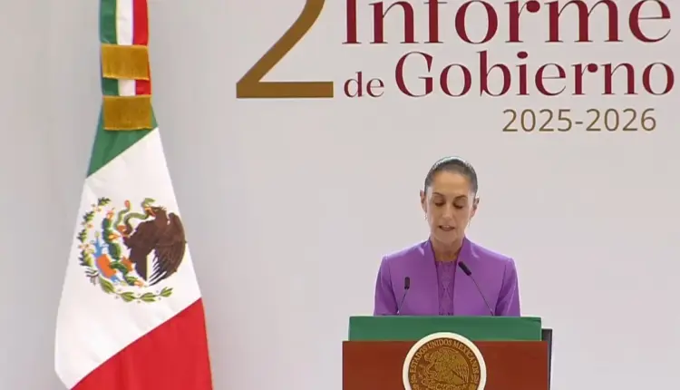 Claudia Sheinbaum presenta su Segundo Informe con énfasis en economía, empleo y bienestar