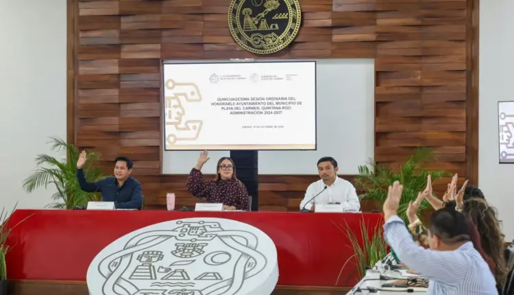 Aprueban 66.5 millones de pesos para nuevas obras públicas en Playa del Carmen