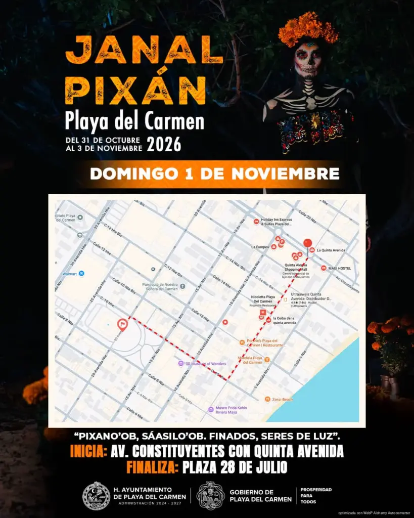 Conoce las actividades de Janal Pixán en Playa del Carmen