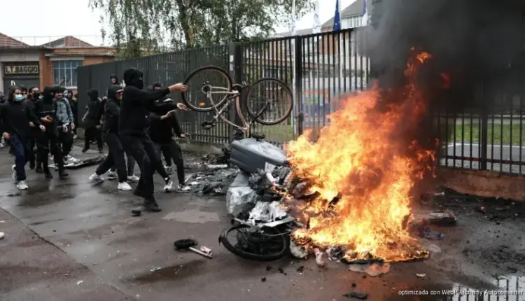 Protestas en Francia dejan casi 2 mil detenidos en movilizaciones estudiantiles
