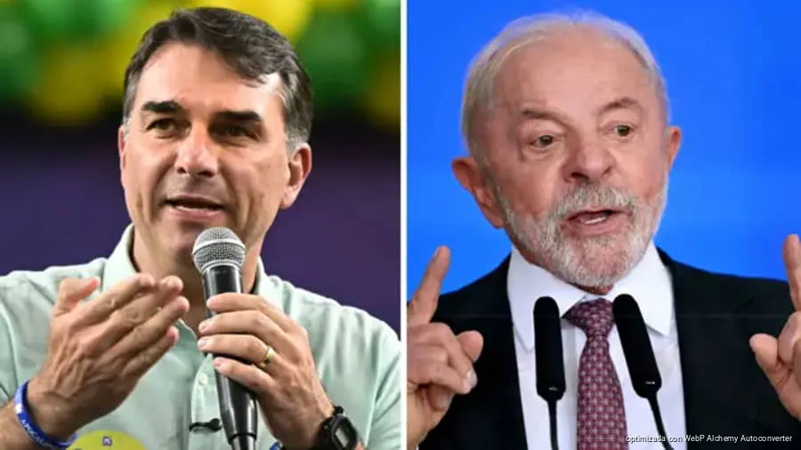 Flávio Bolsonaro supera a Lula por menos de 2% y van a segunda vuelta